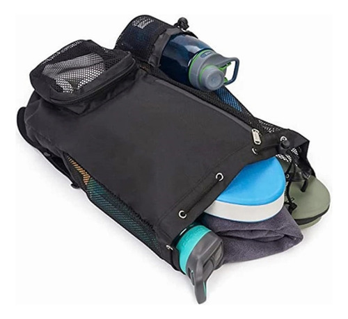 Bolsa De Natación Con Cordón De Malla, Mochila De Playa.