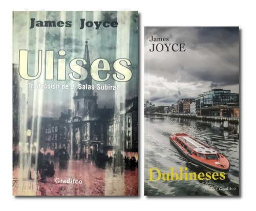 Ulises + Dublineses - James Joyce - Gradifco