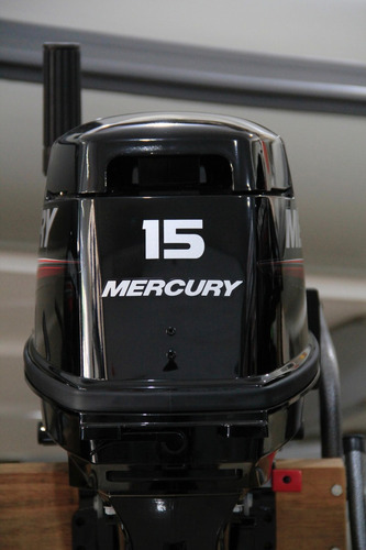 Motor Mercury 15hp 2 Tempos Comando Manual