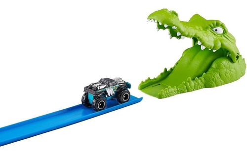 Pista De Autos Juguete Lanzador Zuru Metal Machine Cocodrilo