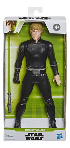 Luke Skywalker Figura Basica 23cm Con Sable De Luz Star Wars