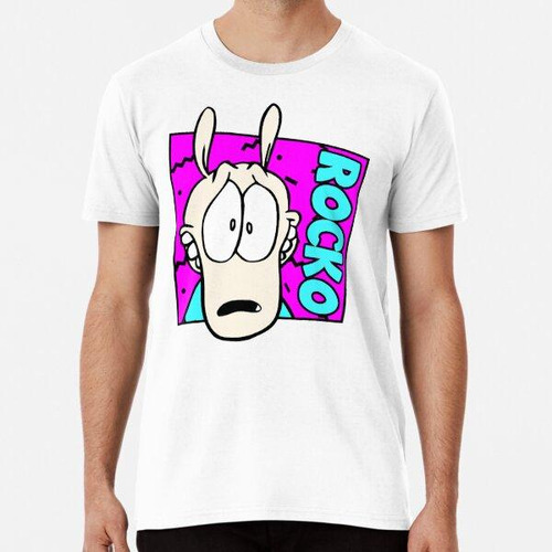 Remera Personaje Grande De La Vida Moderna De Rocko Algodon 