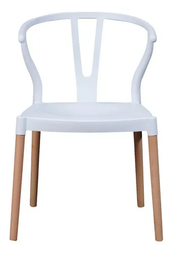 Silla Wishbone Blanca
