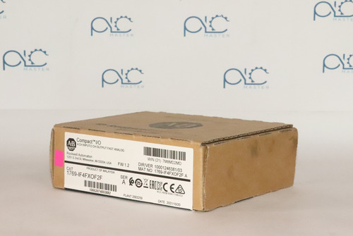 Allen Bradley 1769-if4fxof2f Input/output Fast Analog Module