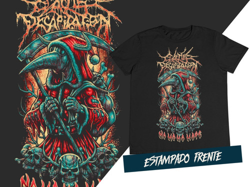 Camiseta Deathgrind Brutal Death Metal Cattle Decapitation 2