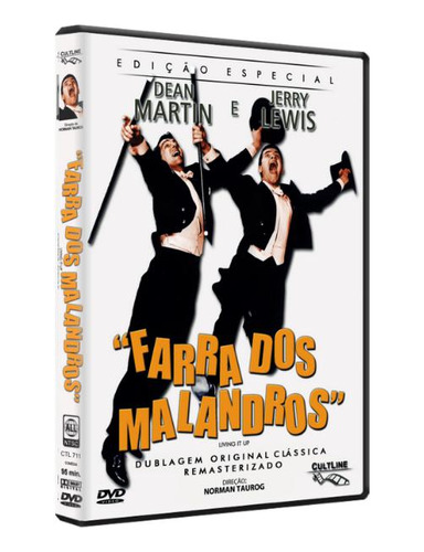 Dvd Palhaço Hospital - Jerry Lewis & Dean Martin - Comédia