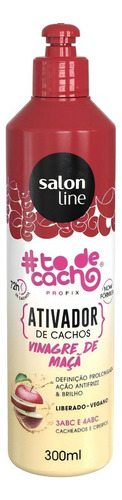 Crema Activador De Rulos Salon Line Vinagre De Manzana