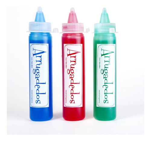 Crayon Liquido Para Dibujar Arrugadedos Color Azul