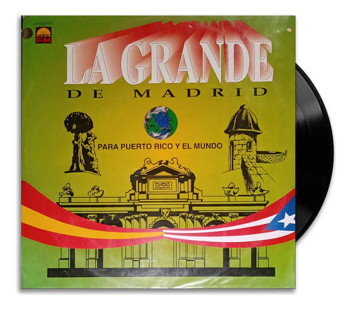 La Grande De Madrid - Para Puerto Rico Y El Mundo Lp Vinilo