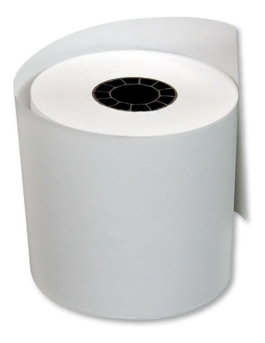 100 Rollos Papel Térmico Para Impresora 57 X 60 Mm - 39 M Color Blanco