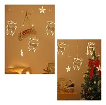 Comprar Luces Cascada Led Navidad Reno Color Ambar X 3 Mts