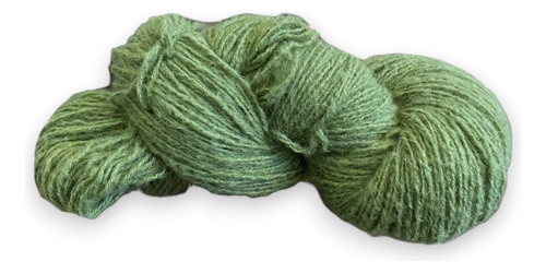 Madeja De Lana Mohair Patagónico - Lanas De San Telmo Verde Cipres
