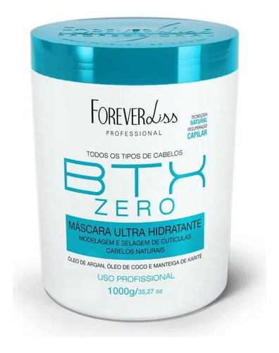 Btox Orgânico 1kg Sem Formol Foreverliss Consulte Infos Zero