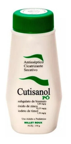 Imagem 2 de 2 de Cutisanol Pó Milletroux 150g