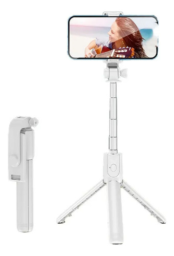 Trípode Con Control Remoto Para Celular Selfie Vía Bluetooth