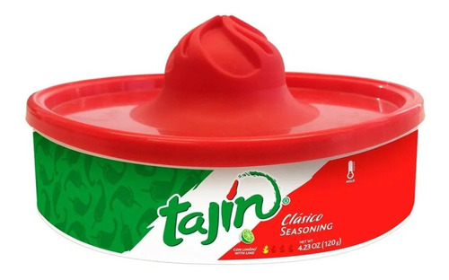 Tajín Rimmen Escarchador 120gr. Origen Mexico