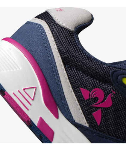 Zapatillas Le Coq Sportif Lcs R850 Action Negro Azul Bordo