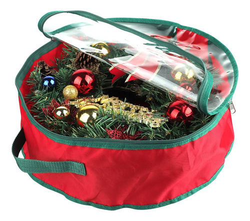 2pcs Bolsa De Almacenamiento De Guirnaldas Navideñas C...