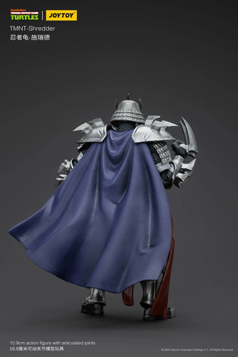 Figura Shredder Tortugas Ninja Tmnt Joytoy 11 Cm Escala 1:18
