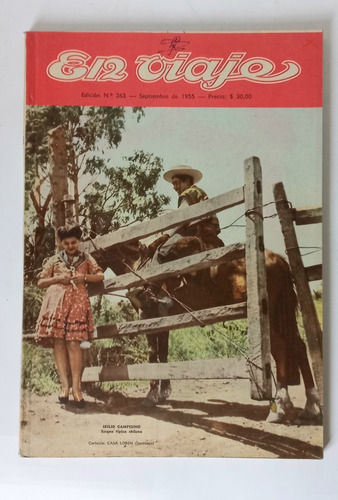 Revista En Viaje N°263, Septiembre 1955, Excelente Estado 