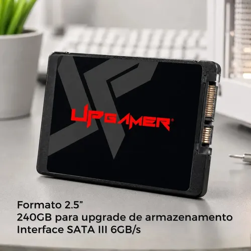 Hd Ssd Interno 240gb 2,5 Sata3 6gb/s Para Computador Pc Notebook