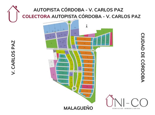 Imagen 4 de 13 de Venta Lote Para Casa En Espectacular Emprendimiento Nuevo. Malagueño. Cba.
