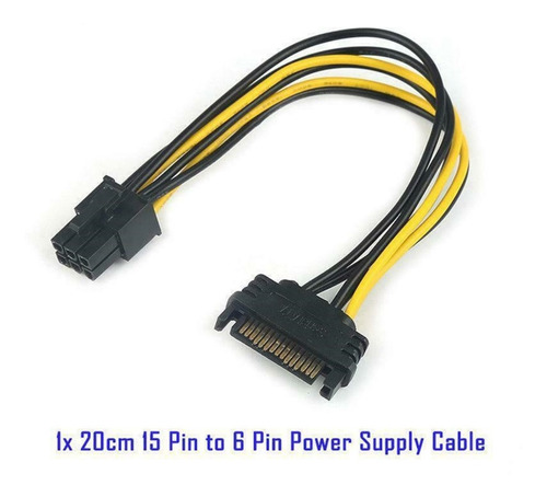 Imagem 2 de 10 de Extensor Placa Video Pci-e 1x 16x Usb 3.0 Fonte Atx Sata Pc