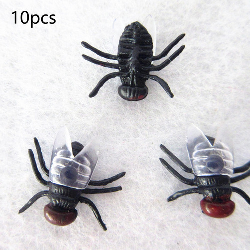 Juguete De Insectos Con Moscas Realistas Para Negro