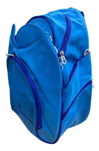 Mochila Wilson Tenis O Padel Porta Raquetas Raquetero Color Azul