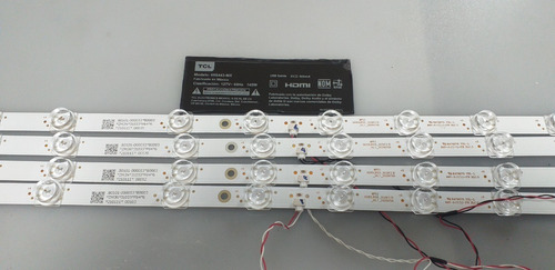 Kit De Leds Para Pantalla Tcl Modelo 65s443-mx (Usado)