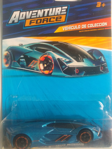 Carrito Llavero Lamborghini Terzo Millenio Maisto Azul (Reacondicionado)