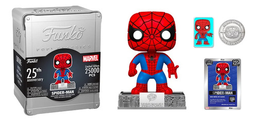 Funko Pop: Dc 25th Aniversario - Spiderman Caja (03) Exclus