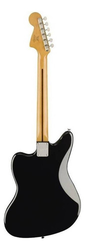 Guitarra eléctrica Squier by Fender Classic Vibe '70s Jaguar de álamo black poliuretano brillante con diapasón de laurel indio