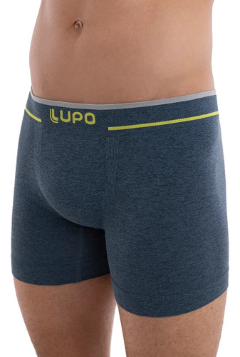 Cueca Boxer Tamanho Plus Size Microfibra Sem Costura Lupo