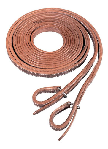 Hilason Western Horse Leather Split Reins Brown 5 8  X 8 Pie