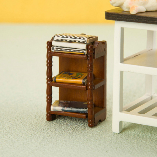 6 Estante De Almacenamiento En Miniatura Para Casa De