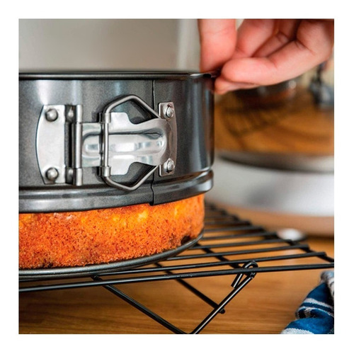Imagen 6 de 9 de Tortera Desmontable Antiadherente Pyrex Horno 25 Cm Cuotas