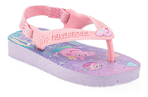 Ojotas Havaianas Peppa Pig Bebe Lila Solo Deportes