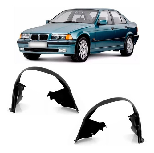 Par Parabarro Dianteiro Bmw Serie 3 Sedan/hatch 1992 A 1998