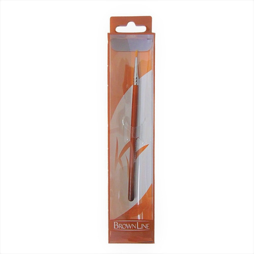 Pincel Klass Vough Brown Line Para Delineador 13 Cor Marrom