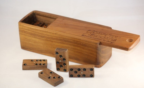 Juego De Domino De Madera 