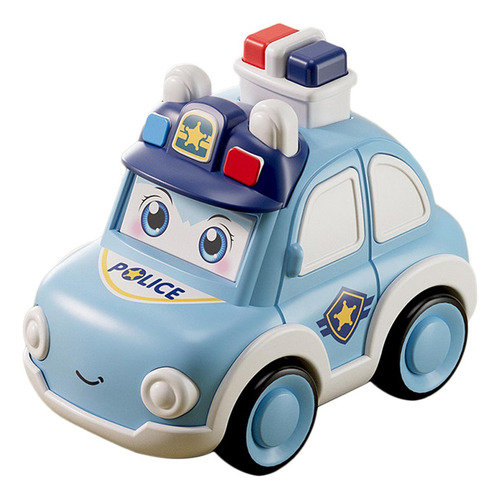 Press And Go-juguetes Educativos Para Coche De Policía