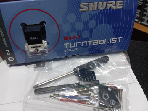 Kit M44-7 Shure Cápsula E Agulha N44-7 Nova