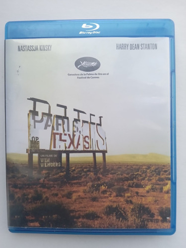 París Texas Blu Ray Película Wim Wenders 