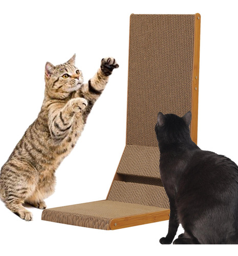Rascador En Forma De L Para Gatos, Rascador Para Actualizado