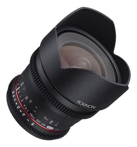 Imagen 2 de 8 de Lente Rokinon Ds10m-c De 10 Mm T3.1 Para Slr Canon Ef-s