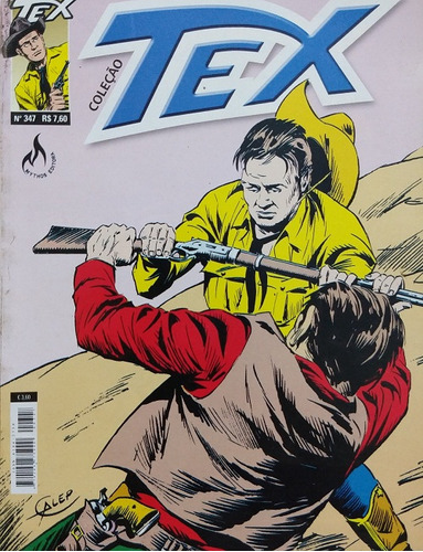 Tex: Fogo Cruzado, De Claudio Nizzi. Série Tex Coleção, Vol. 347. Editora Mythos, Capa Mole, Edição 347 Em Português, 2013