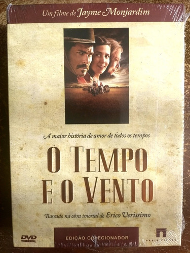 Dvd O Tempo E O Vento Original (lacrado)