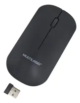 Comprar Mouse Slim Sem Fio Wireless Multilaser 1200dpi Mo307 Cor Preto