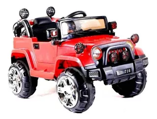 Camioneta A Batería Para Niños Glee! S8 Color Rojo